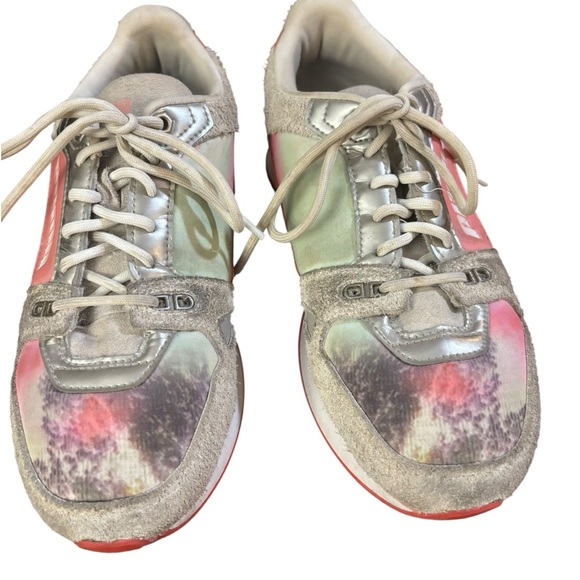 Puma Women's Pink & Gray Sneakers - Picture 4 of 8